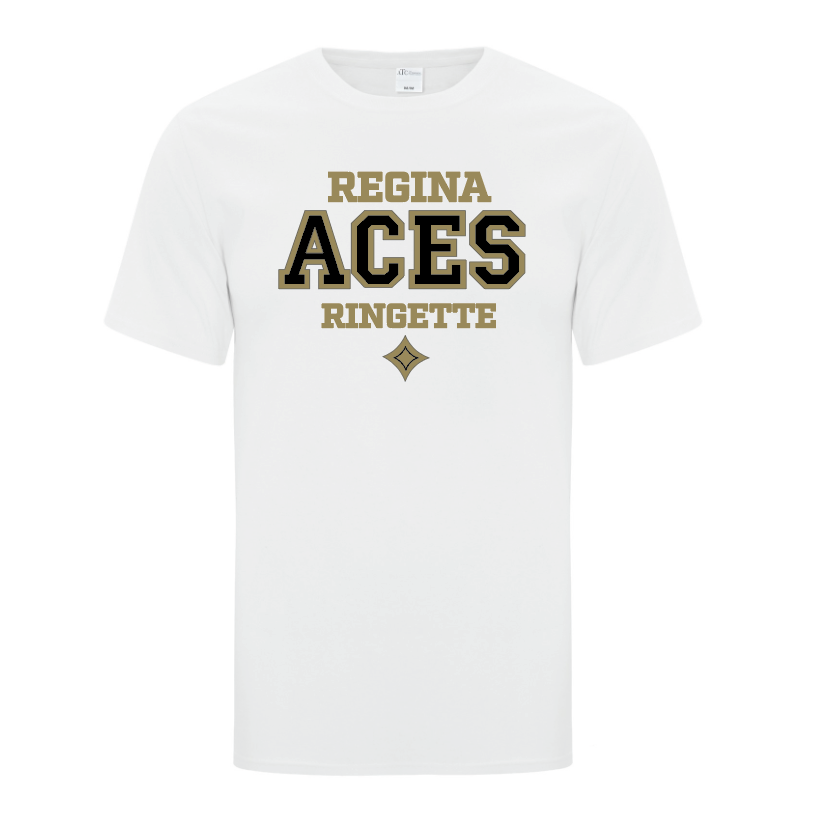 Aces Ringette - Youth and adult -  Varsity Logo - Classic Gym Tee