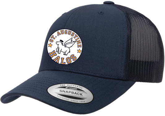 St. Augustine - Yupoong Snap Back - Varsity Logo (2 colours)
