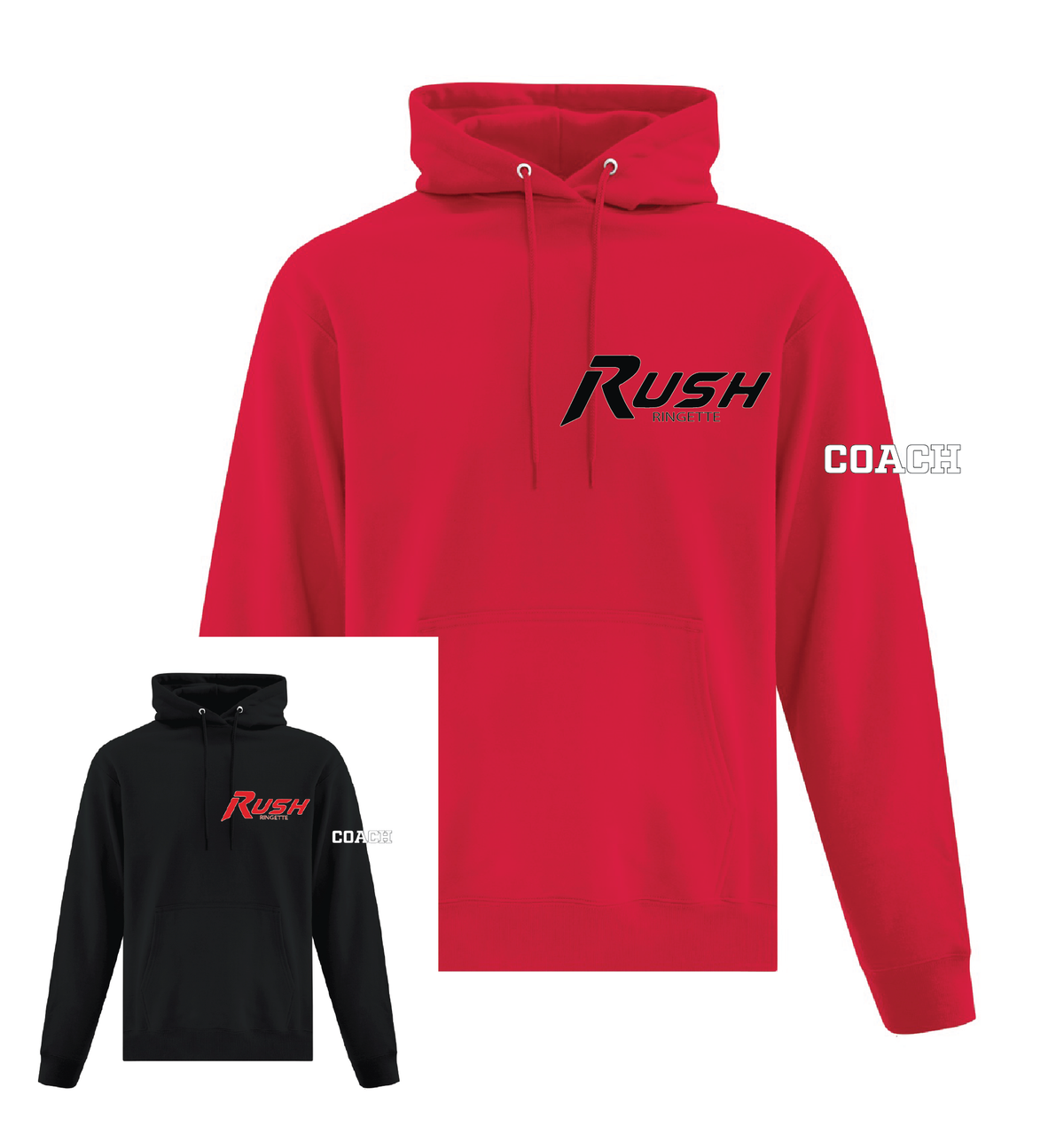 Rush U12A Adult - ATC Hoodie - Small Logo