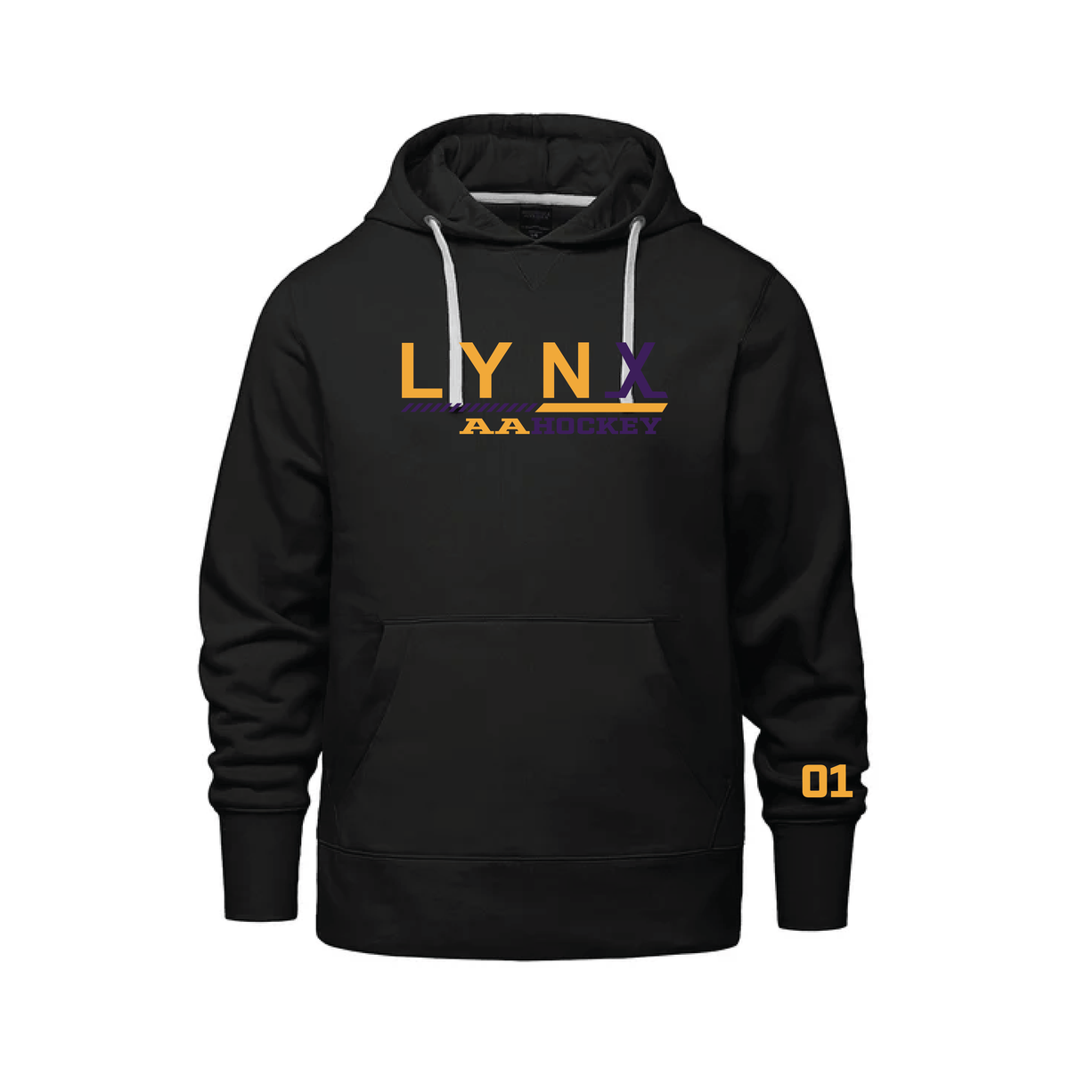 LYNX Hockey- Cedar Point Hoodie - Adult Sizes -