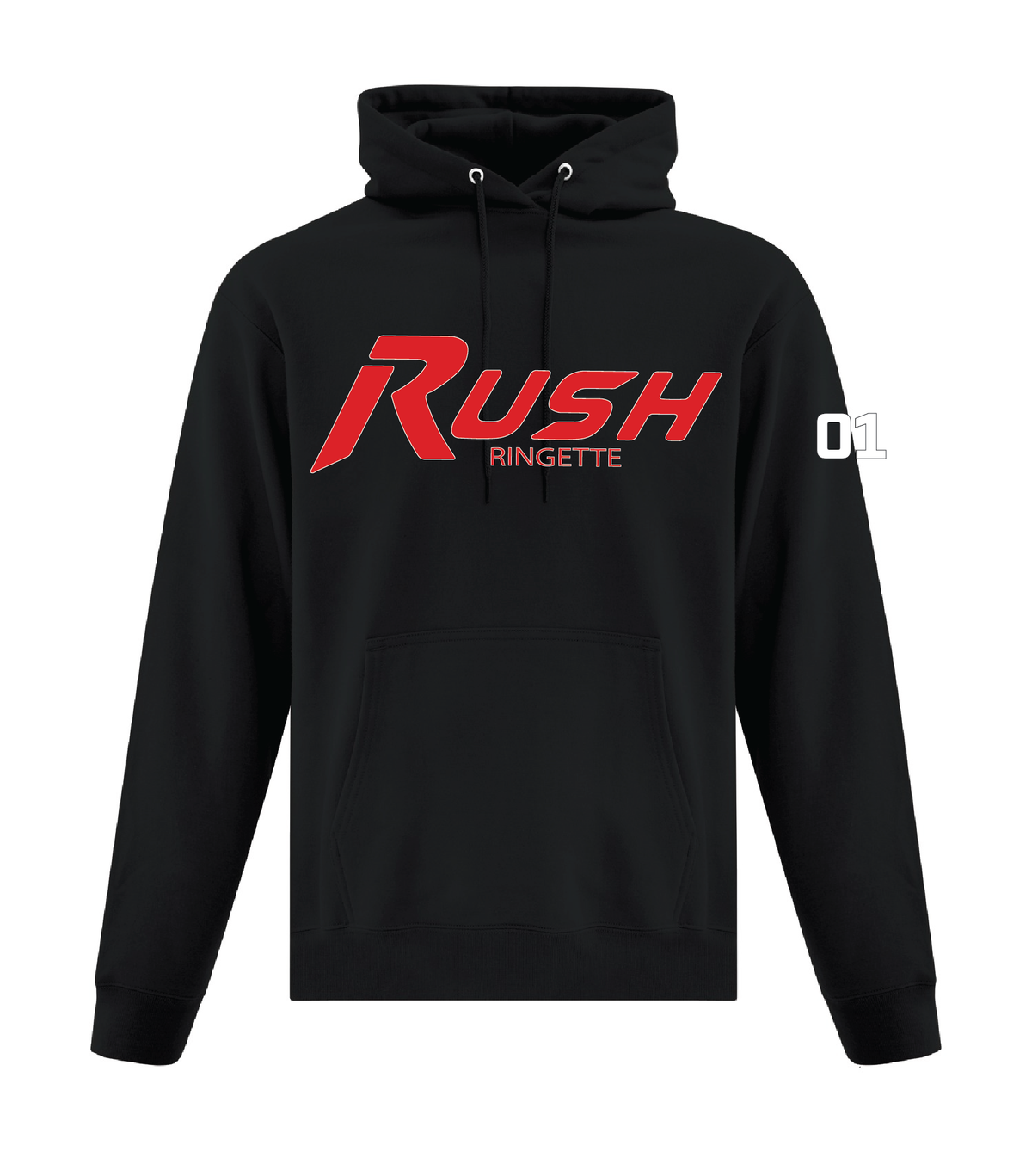Rush U12A Adult - ATC Hoodie - Large Logo