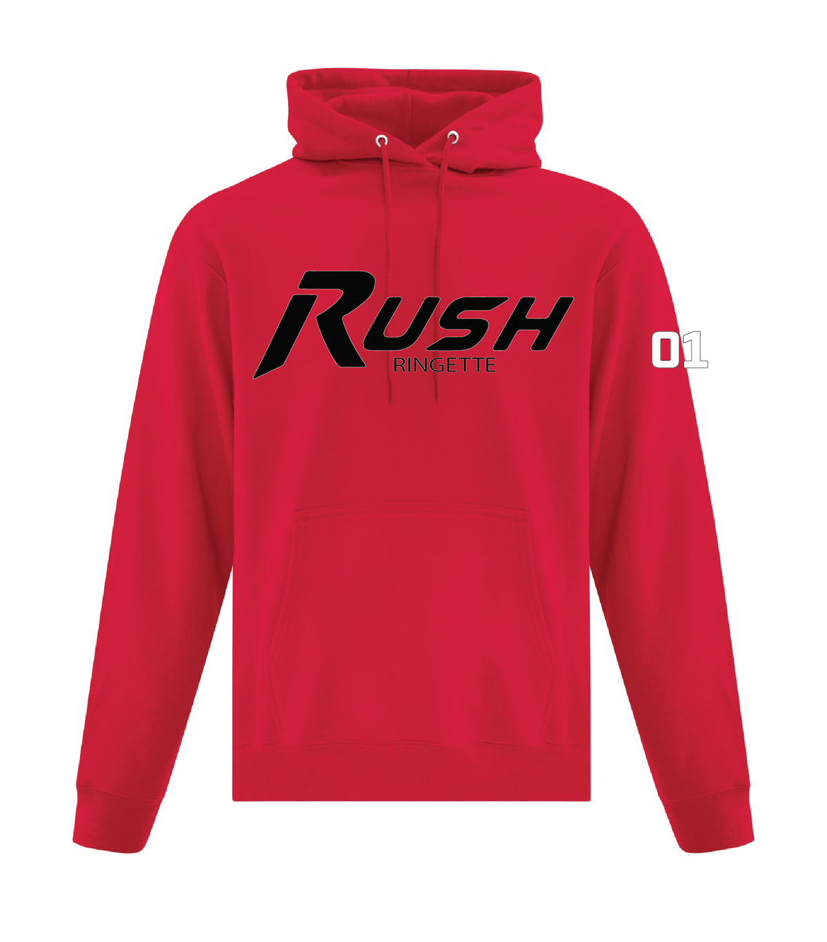 Rush U12A Adult - ATC Hoodie - Large Logo