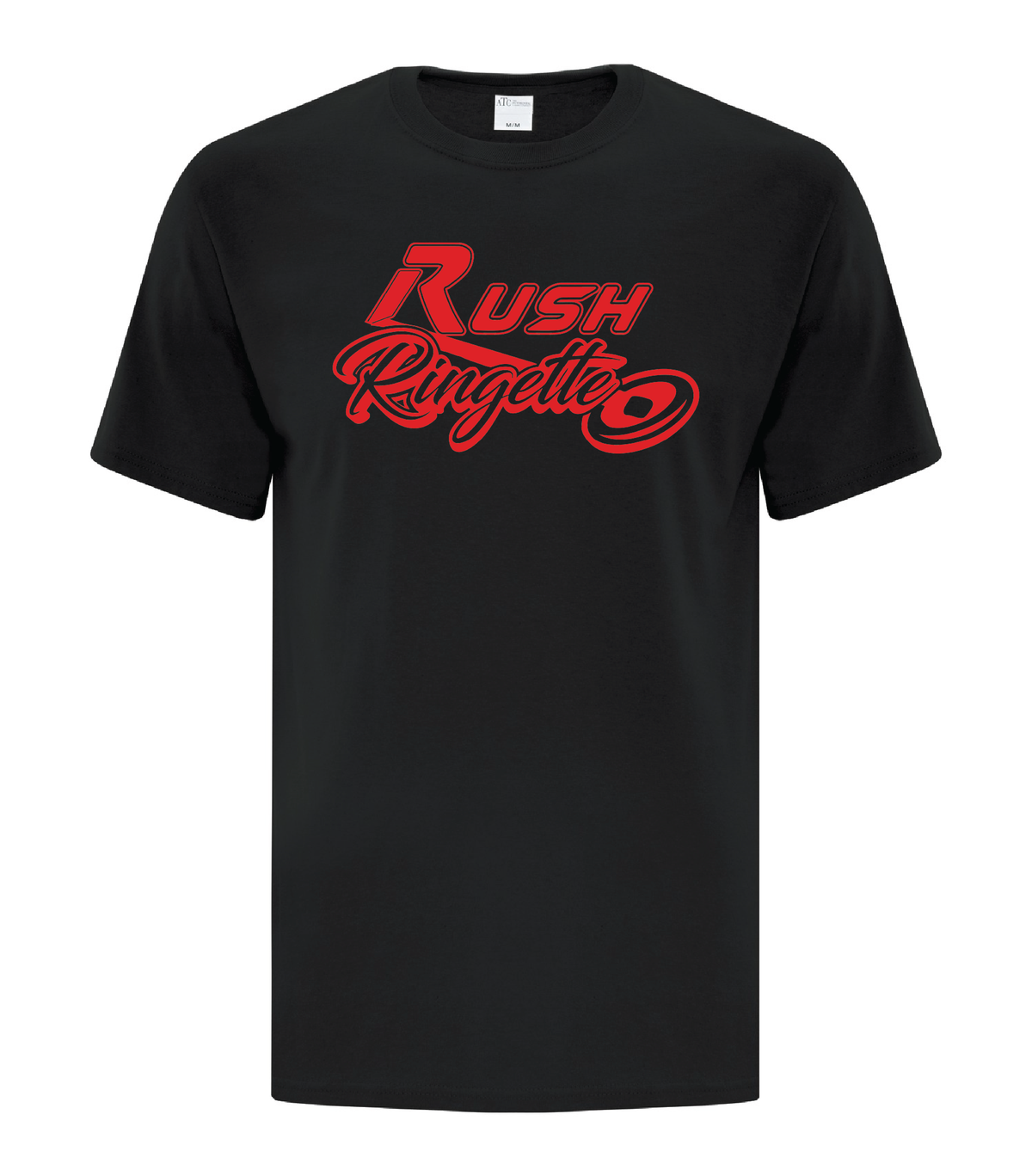 Rush U12A Adult - Graphic Tee - Ringette Logo