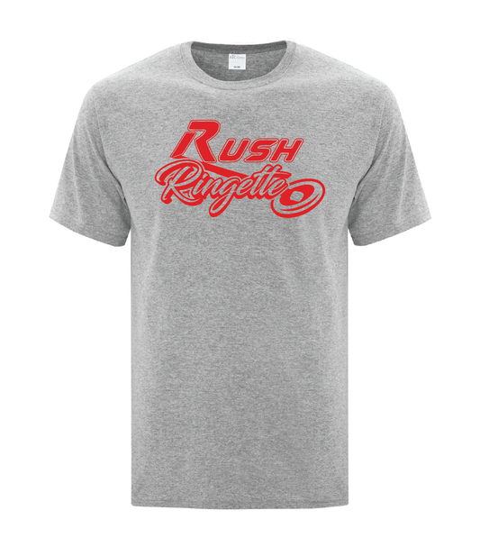 Rush U12A Adult - Graphic Tee - Ringette Logo