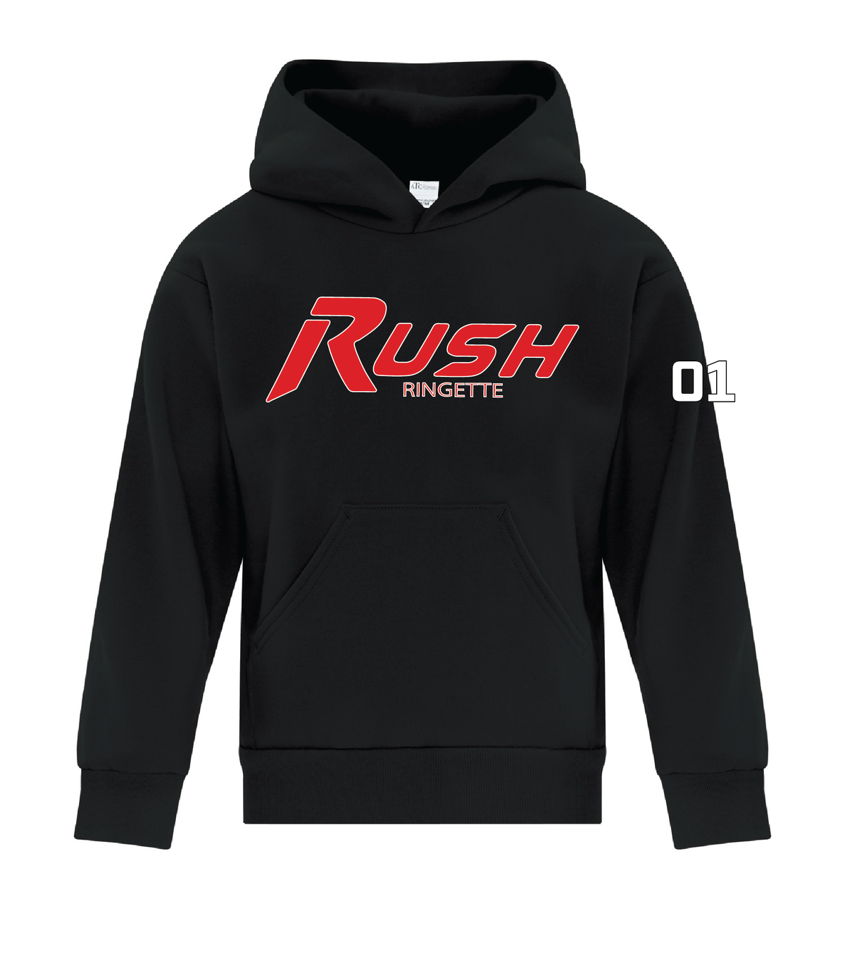 Rush U12A Youth - ATC Hoodie - Main Logo