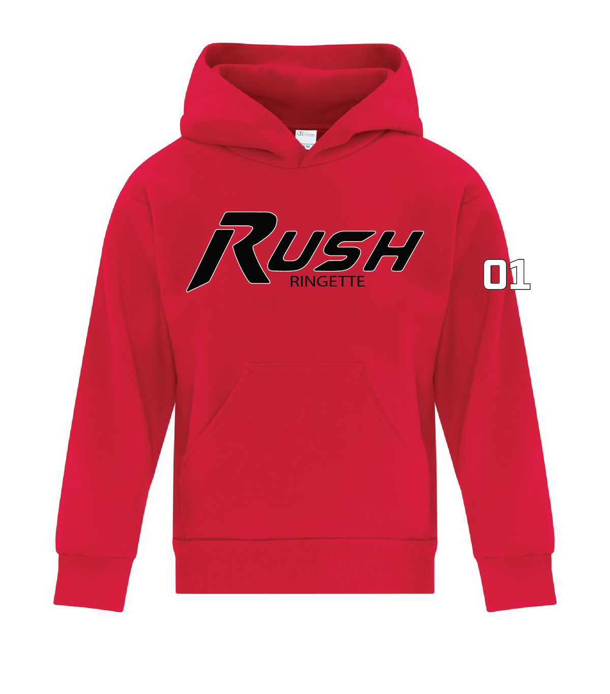 Rush U12A Youth - ATC Hoodie - Main Logo