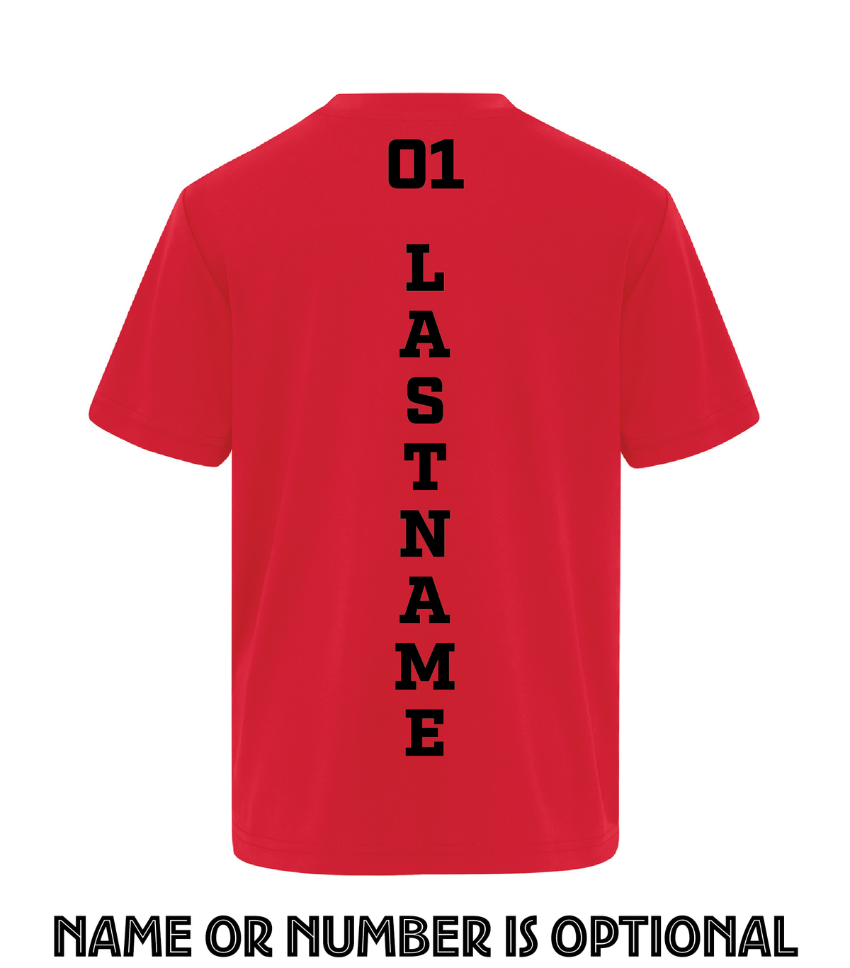 Rush U12A Youth - Athletic Feel - Warm Up Shirt Short Sleeve