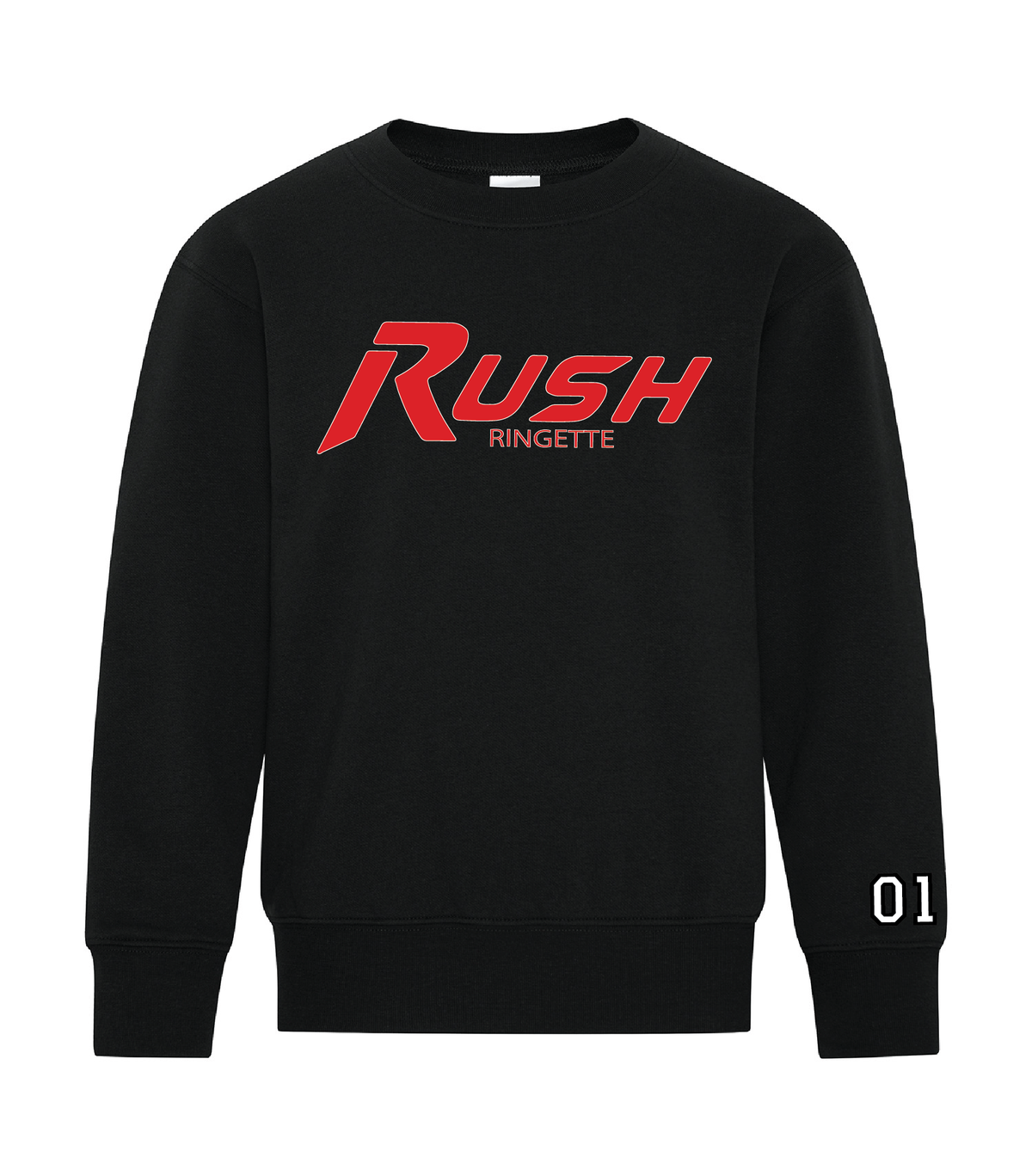 Rush U12A Youth - Crewneck - Large Logo