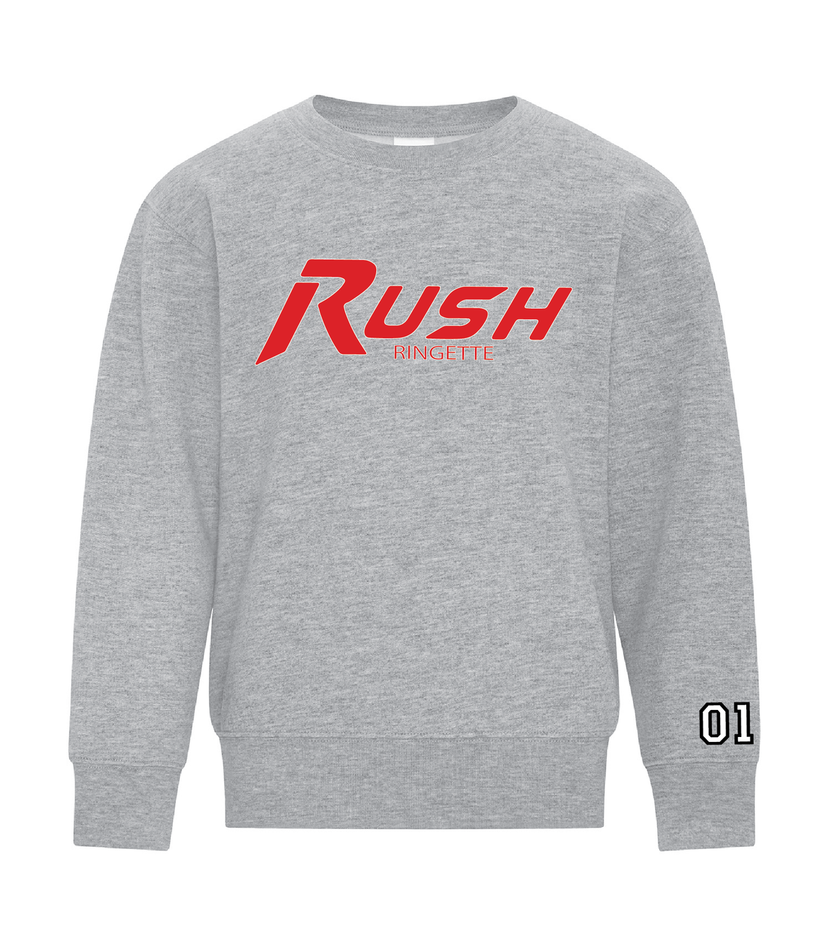Rush U12A Youth - Crewneck - Large Logo