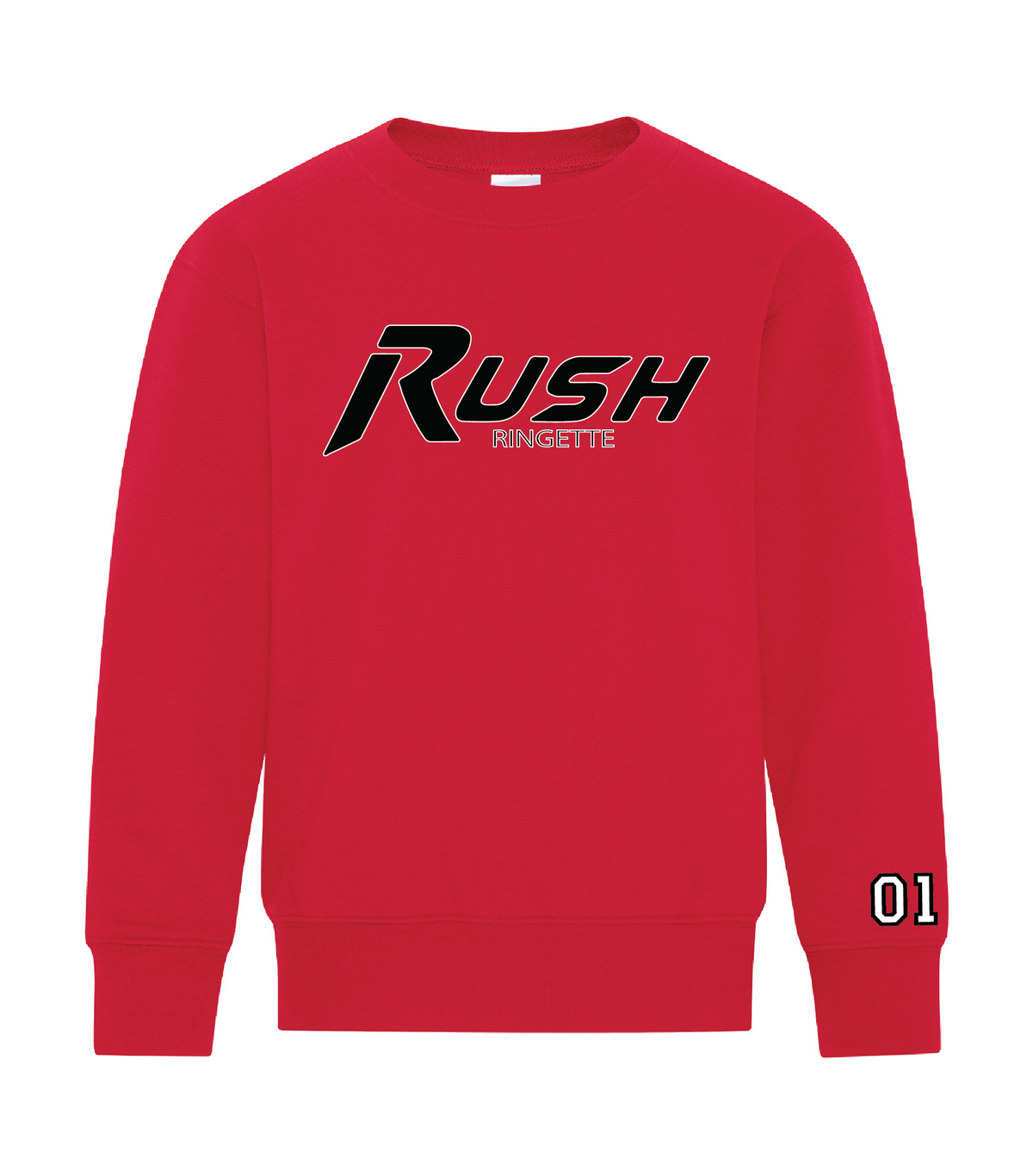Rush U12A Youth - Crewneck - Large Logo