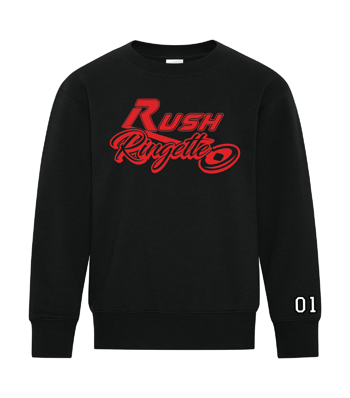 Rush U12A Youth - Crewneck - Ringette Logo