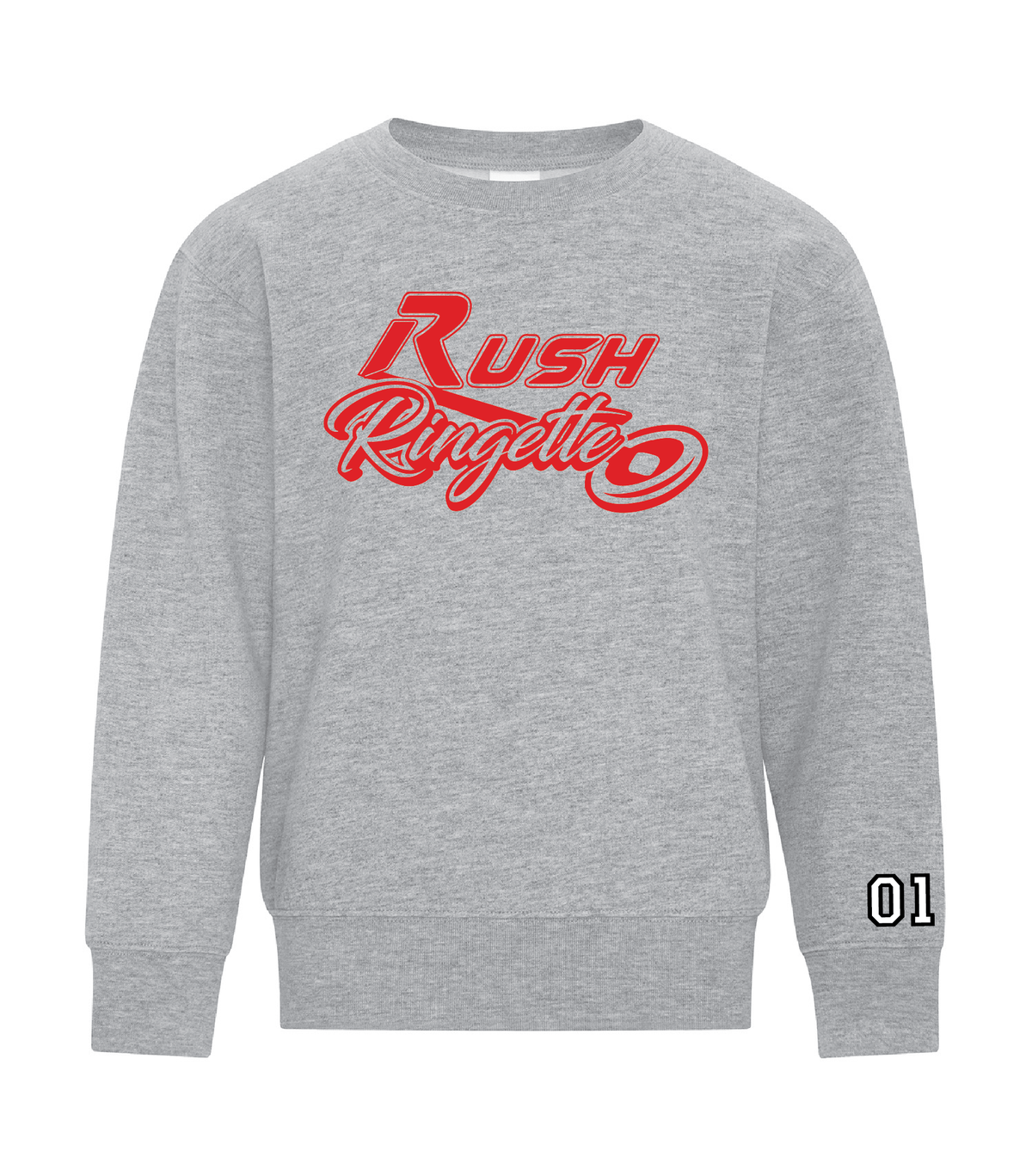 Rush U12A Youth - Crewneck - Ringette Logo