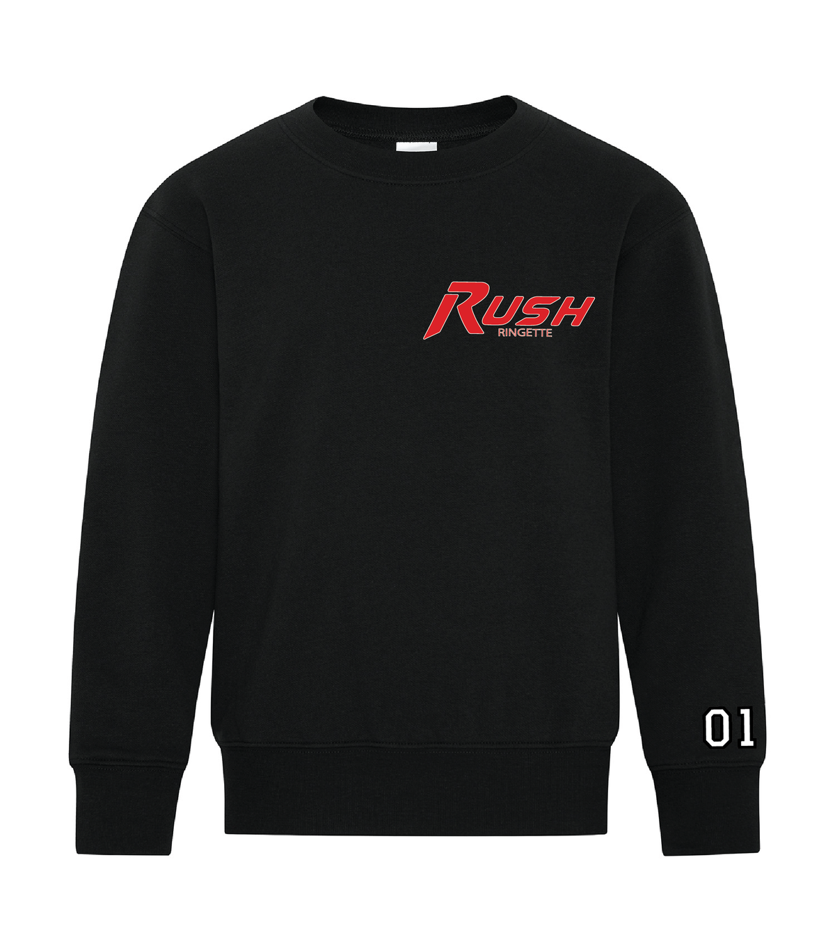 Rush U12A Youth - Crewneck - Small Logo
