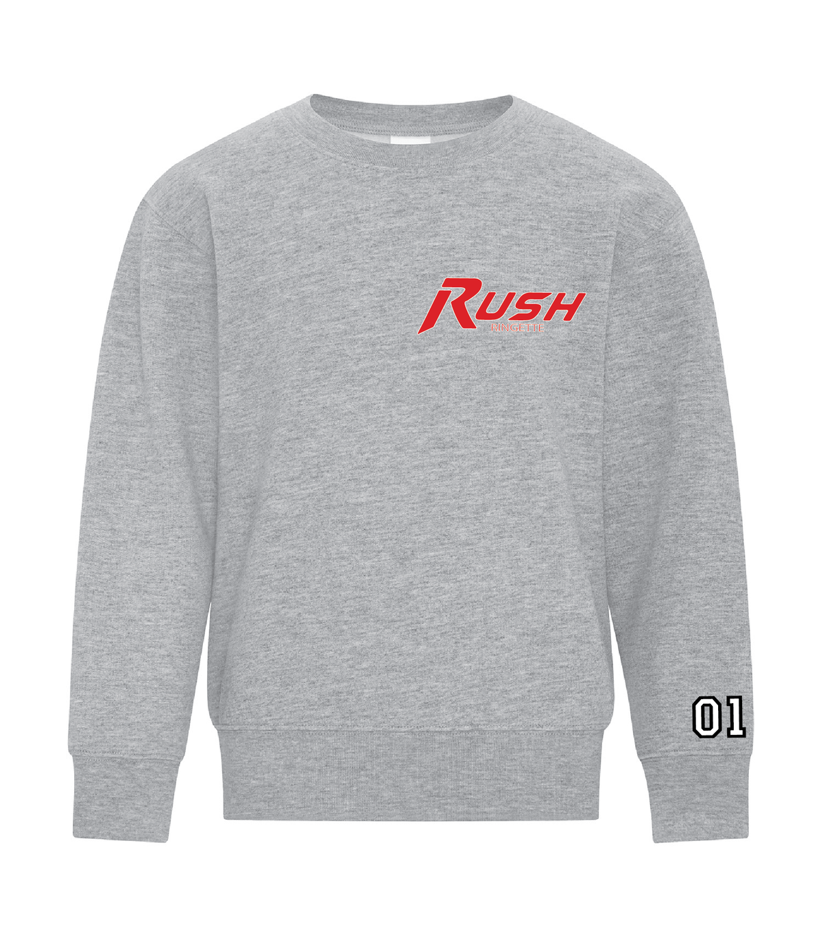 Rush U12A Youth - Crewneck - Small Logo