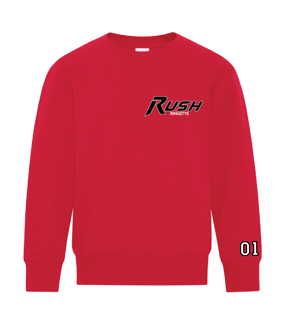 Rush U12A Youth - Crewneck - Small Logo