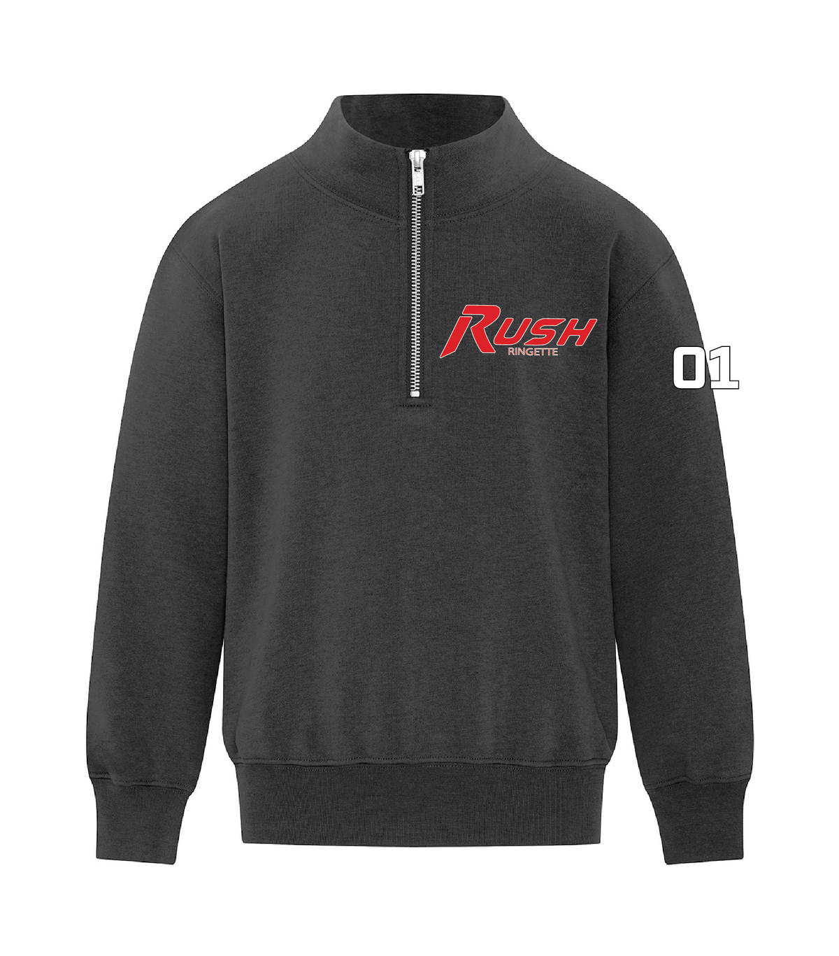 Rush U12A Youth - Half-Zip Hoodie