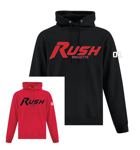 Rush U12A Adult - ATC Hoodie - Large Logo