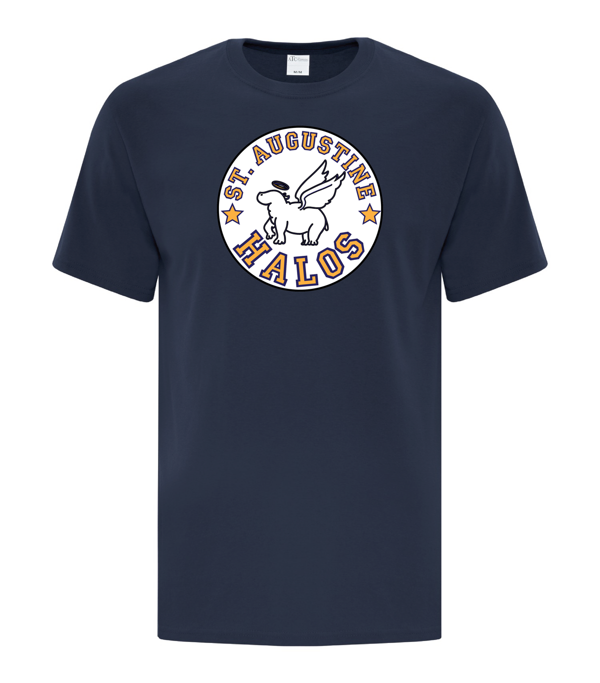 St. Augustine - Youth and adult -  Varsity Logo - Classic Gym Tee (5 colours)