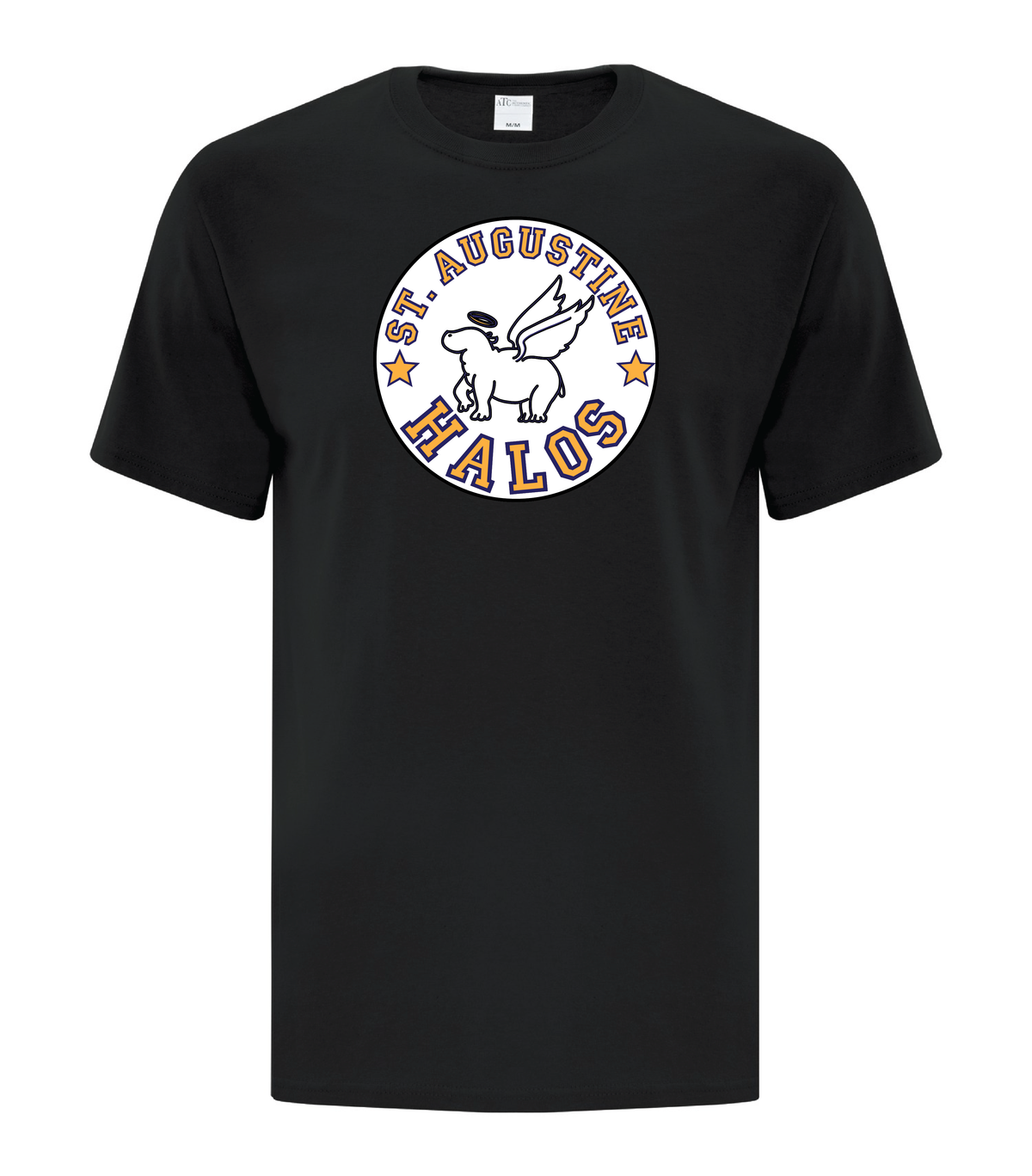 St. Augustine - Youth and adult -  Varsity Logo - Classic Gym Tee (5 colours)