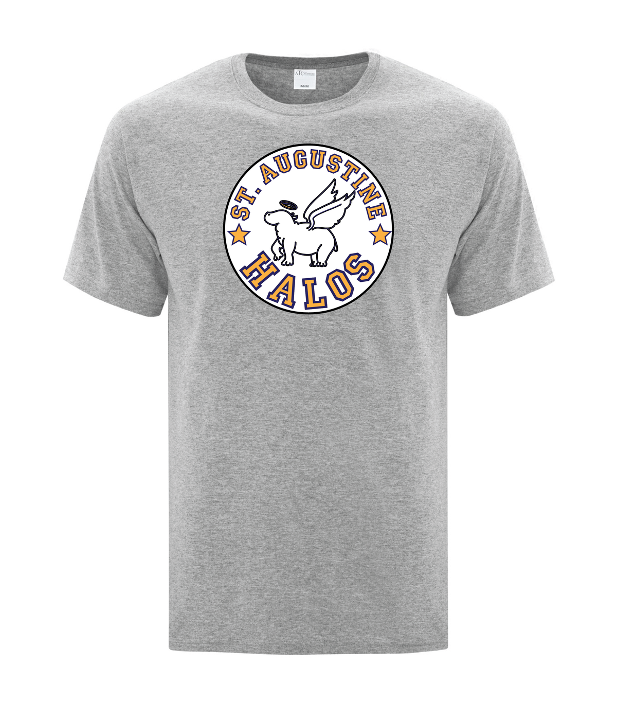 St. Augustine - Youth and adult -  Varsity Logo - Classic Gym Tee (5 colours)