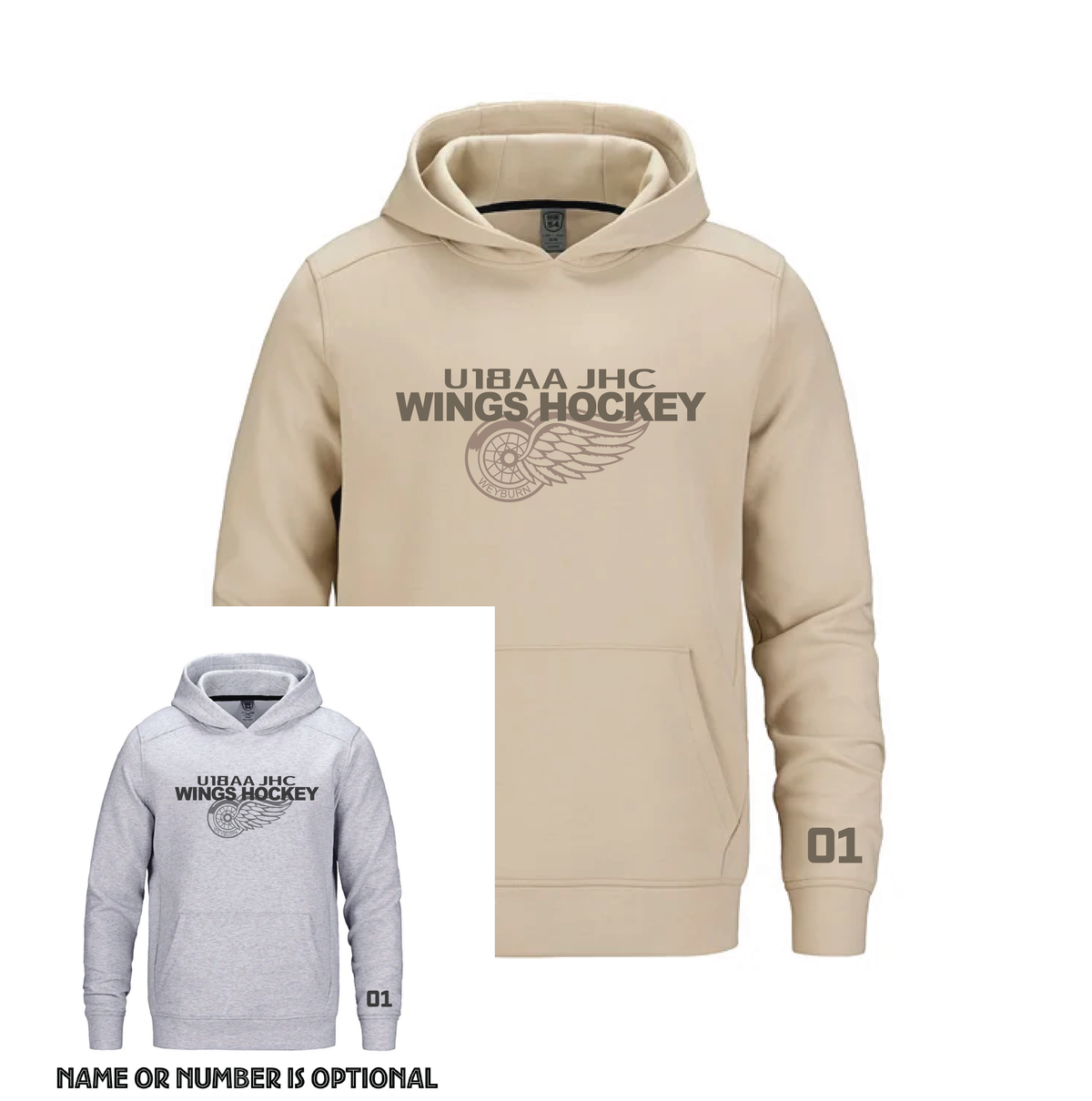 U18AA Wings - Pulse Hoodie - Adult