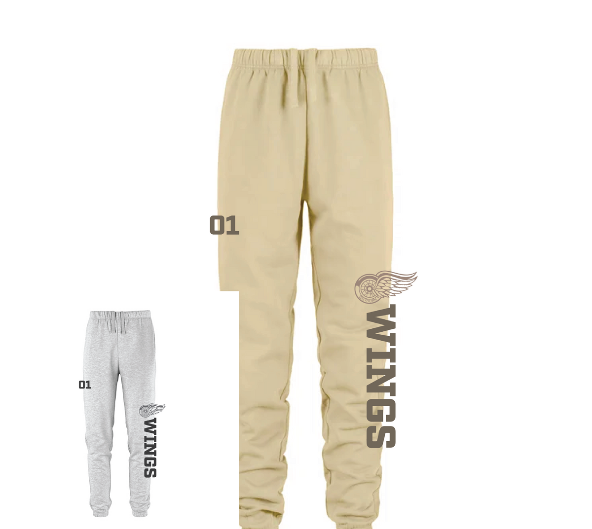 U18AA Wings - Dash Sweatpants - Adult