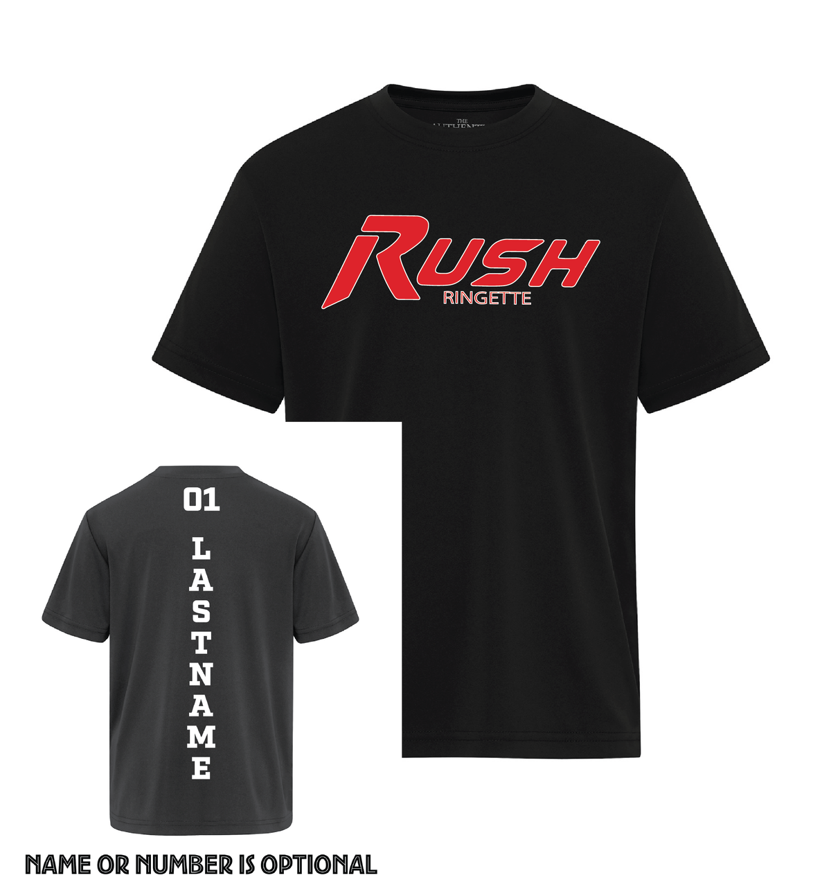 Rush U12A Youth - Athletic Feel - Warm Up Shirt Short Sleeve